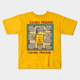 Cludo Master Colonel Mustard Kids T-Shirt